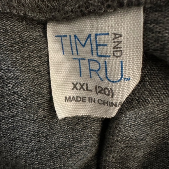 XXL light weight grey joggers with drawstring - Picture 4 of 5